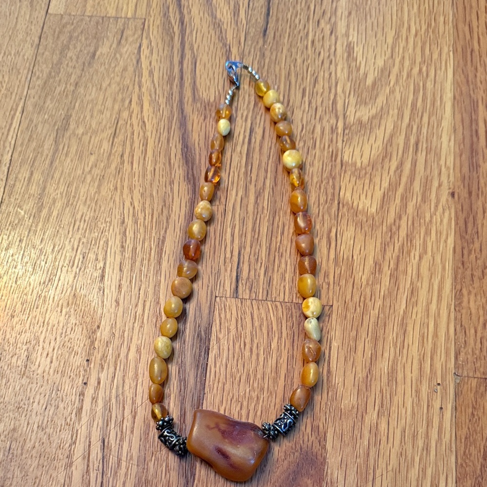 Baltic Amber Beaded Necklace